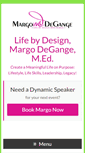 Mobile Screenshot of margodegange.com